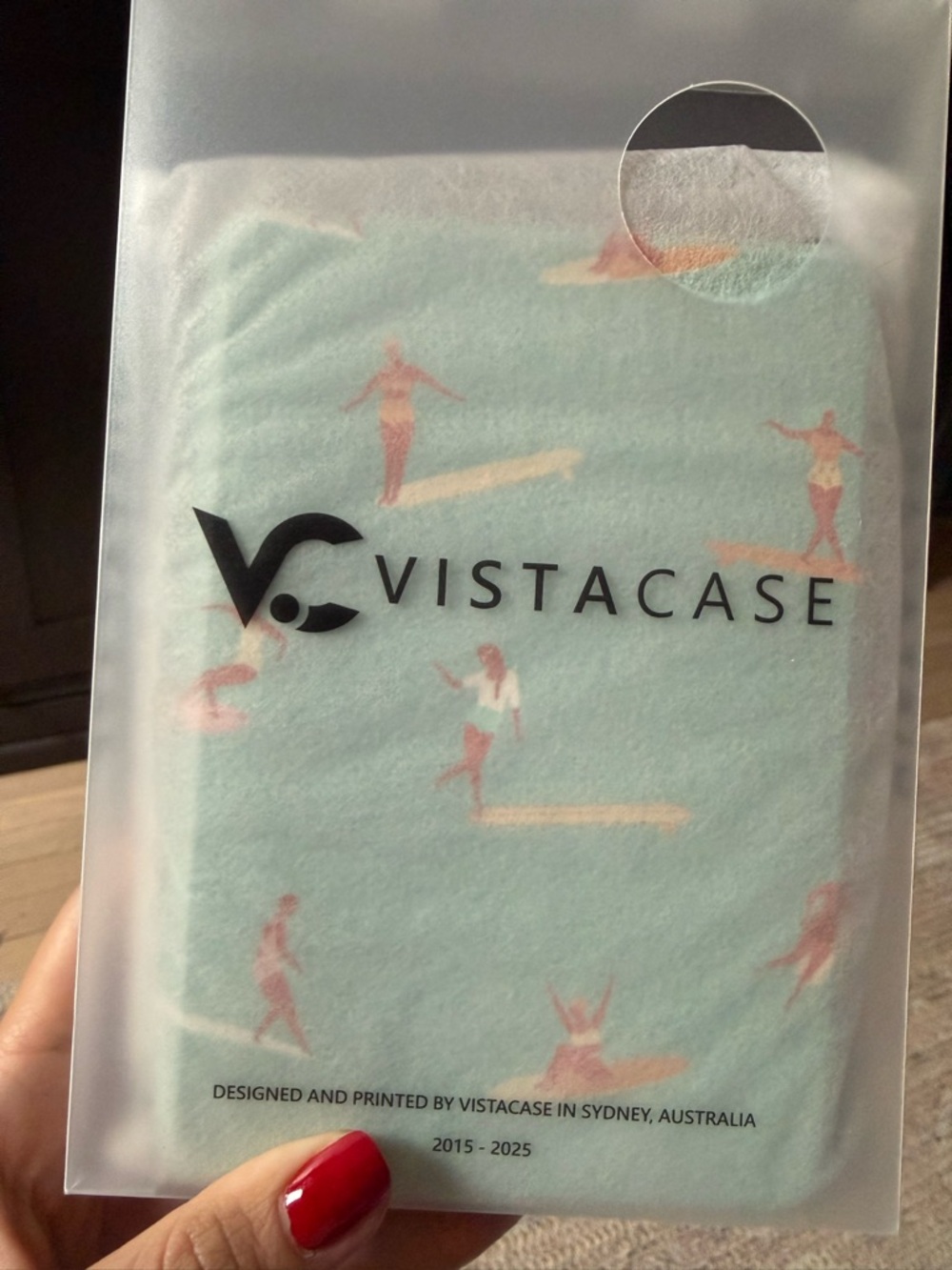 Mint Surf Print Kindle Case - Picture 4 of 4